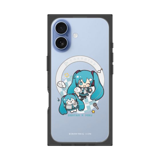 プレミアムスクエアケース with MagSafe［ しろたん×初音ミク - しろたん×初音ミク ］