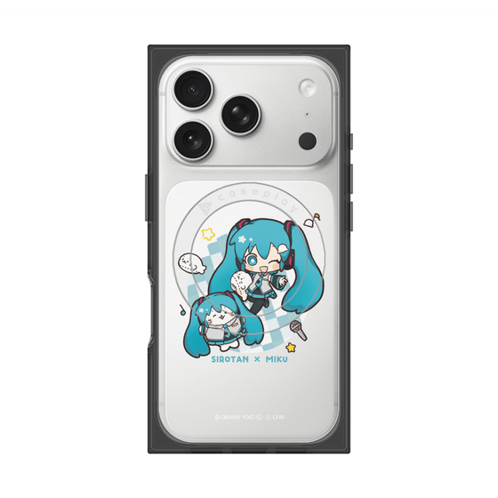 プレミアムスクエアケース with MagSafe［ しろたん×初音ミク - しろたん×初音ミク ］