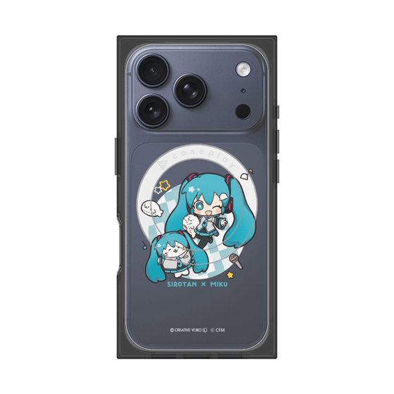 プレミアムスクエアケース with MagSafe［ しろたん×初音ミク - しろたん×初音ミク ］
