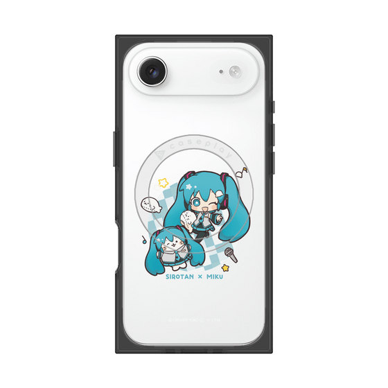 プレミアムスクエアケース with MagSafe［ しろたん×初音ミク - しろたん×初音ミク ］