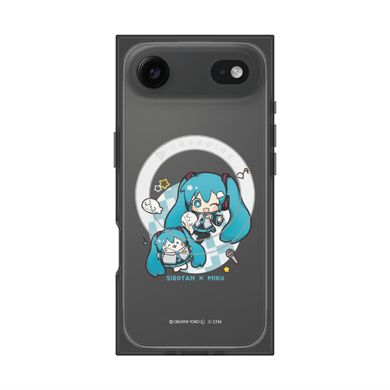 プレミアムスクエアケース with MagSafe［ しろたん×初音ミク - しろたん×初音ミク ］