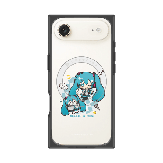 プレミアムスクエアケース with MagSafe［ しろたん×初音ミク - しろたん×初音ミク ］