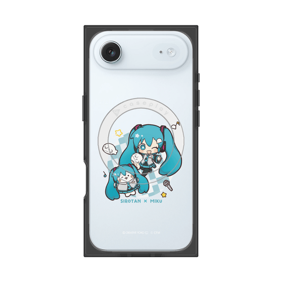 プレミアムスクエアケース with MagSafe［ しろたん×初音ミク - しろたん×初音ミク ］