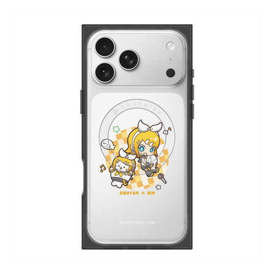 プレミアムスクエアケース with MagSafe［ しろたん×初音ミク - しろたん×鏡音リン ］