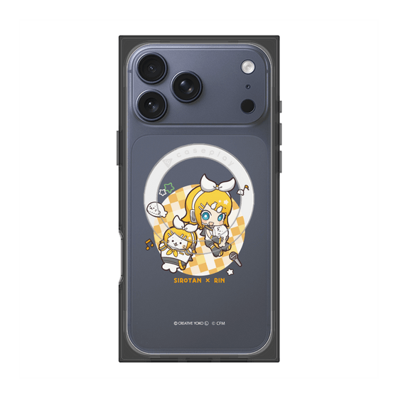 プレミアムスクエアケース with MagSafe［ しろたん×初音ミク - しろたん×鏡音リン ］
