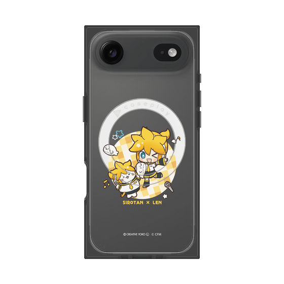 プレミアムスクエアケース with MagSafe［ しろたん×初音ミク - しろたん×鏡音レン ］