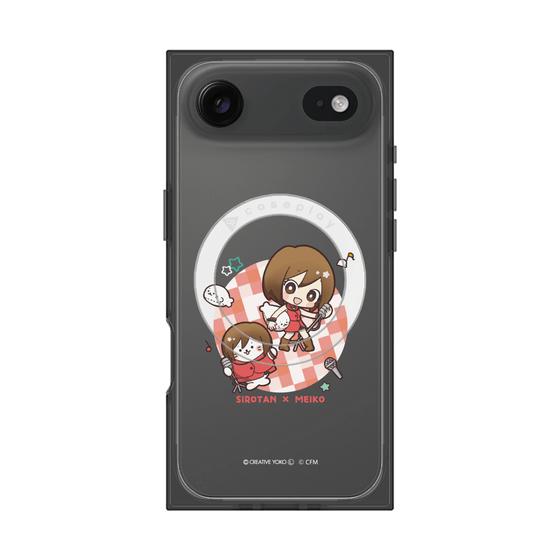 プレミアムスクエアケース with MagSafe［ しろたん×初音ミク - しろたん×MEIKO ］