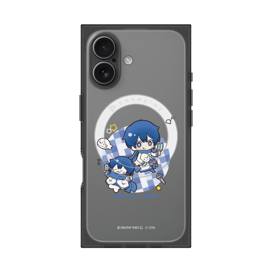 プレミアムスクエアケース with MagSafe［ しろたん×初音ミク - しろたん×KAITO ］