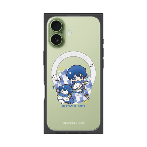 プレミアムスクエアケース with MagSafe［ しろたん×初音ミク - しろたん×KAITO ］