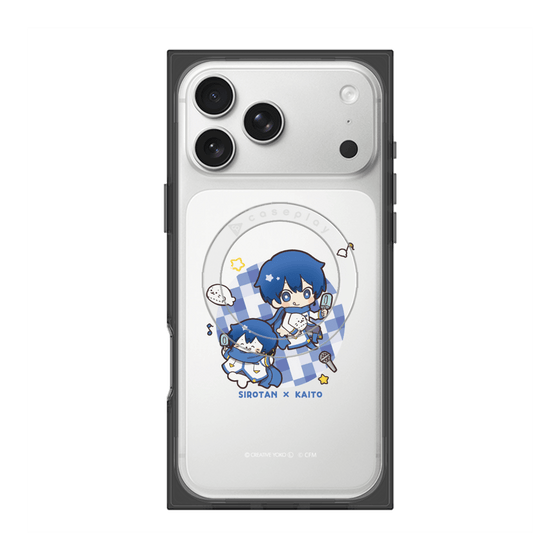 プレミアムスクエアケース with MagSafe［ しろたん×初音ミク - しろたん×KAITO ］