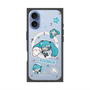 プレミアムスクエアケース with MagSafe［ しろたん×初音ミク - ステッカー ］