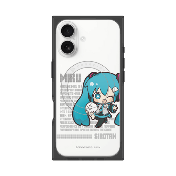プレミアムスクエアケース with MagSafe［ しろたん×初音ミク - 初音ミク - デジタルコード ］