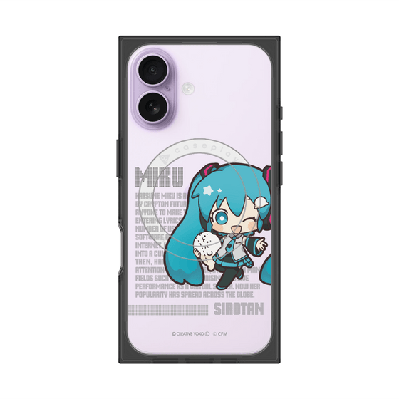 プレミアムスクエアケース with MagSafe［ しろたん×初音ミク - 初音ミク - デジタルコード ］