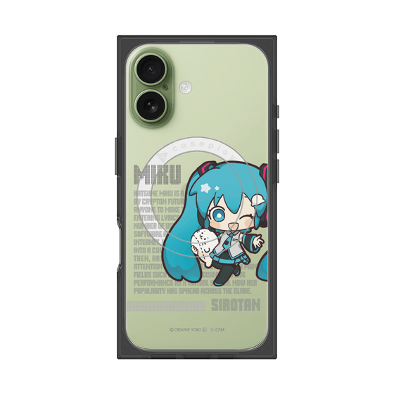 プレミアムスクエアケース with MagSafe［ しろたん×初音ミク - 初音ミク - デジタルコード ］