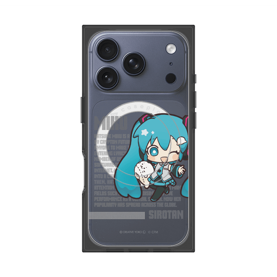 プレミアムスクエアケース with MagSafe［ しろたん×初音ミク - 初音ミク - デジタルコード ］