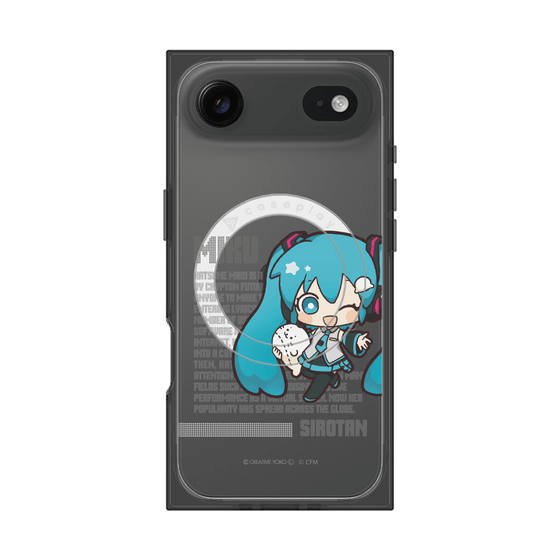 プレミアムスクエアケース with MagSafe［ しろたん×初音ミク - 初音ミク - デジタルコード ］