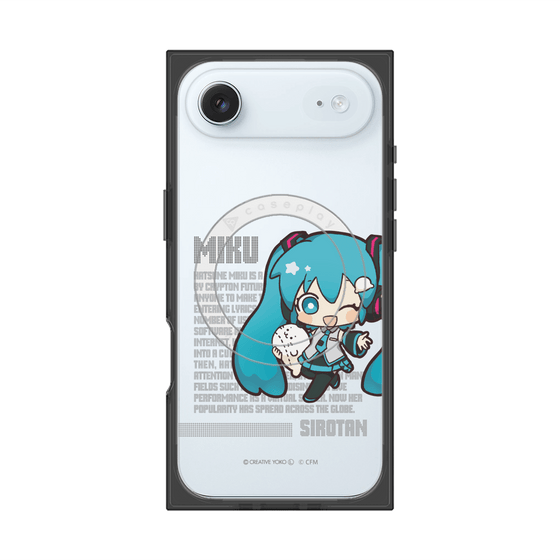 プレミアムスクエアケース with MagSafe［ しろたん×初音ミク - 初音ミク - デジタルコード ］