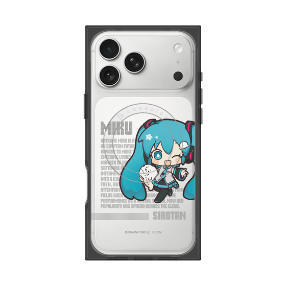 プレミアムスクエアケース with MagSafe［ しろたん×初音ミク - 初音ミク - デジタルコード ］