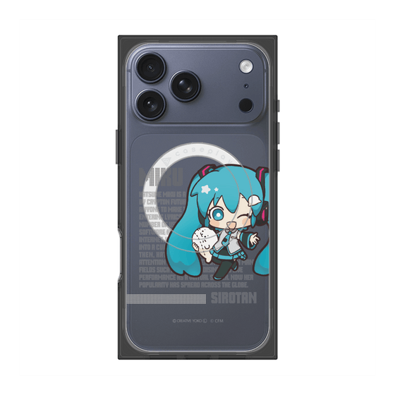 プレミアムスクエアケース with MagSafe［ しろたん×初音ミク - 初音ミク - デジタルコード ］