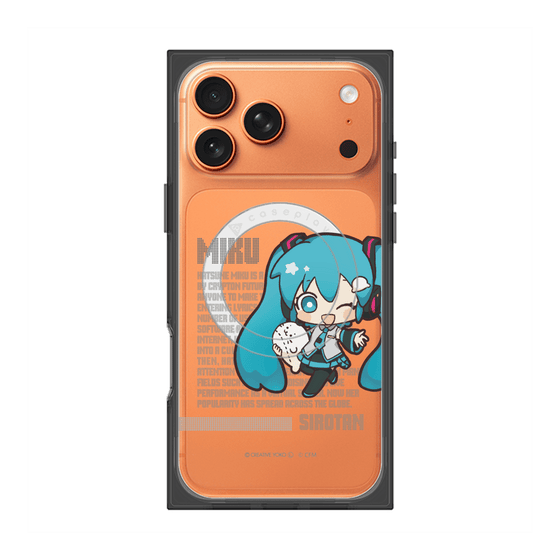 プレミアムスクエアケース with MagSafe［ しろたん×初音ミク - 初音ミク - デジタルコード ］