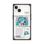 プレミアムスクエアケース with MagSafe［ しろたん×初音ミク - 初音ミク - インフォグラフィック ］