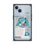 プレミアムスクエアケース with MagSafe［ しろたん×初音ミク - 初音ミク - インフォグラフィック ］
