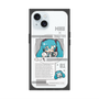 プレミアムスクエアケース with MagSafe［ しろたん×初音ミク - 初音ミク - インフォグラフィック ］
