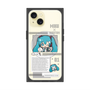 プレミアムスクエアケース with MagSafe［ しろたん×初音ミク - 初音ミク - インフォグラフィック ］