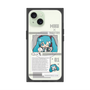 プレミアムスクエアケース with MagSafe［ しろたん×初音ミク - 初音ミク - インフォグラフィック ］