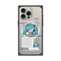 プレミアムスクエアケース with MagSafe［ しろたん×初音ミク - 初音ミク - インフォグラフィック ］