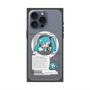 プレミアムスクエアケース with MagSafe［ しろたん×初音ミク - 初音ミク - インフォグラフィック ］