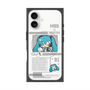 プレミアムスクエアケース with MagSafe［ しろたん×初音ミク - 初音ミク - インフォグラフィック ］