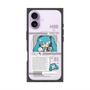 プレミアムスクエアケース with MagSafe［ しろたん×初音ミク - 初音ミク - インフォグラフィック ］