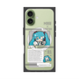 プレミアムスクエアケース with MagSafe［ しろたん×初音ミク - 初音ミク - インフォグラフィック ］