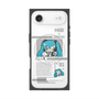 プレミアムスクエアケース with MagSafe［ しろたん×初音ミク - 初音ミク - インフォグラフィック ］