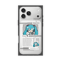 プレミアムスクエアケース with MagSafe［ しろたん×初音ミク - 初音ミク - インフォグラフィック ］