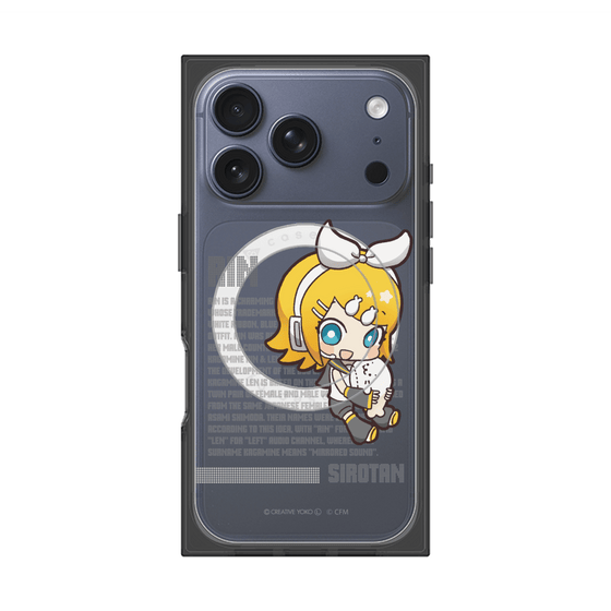 プレミアムスクエアケース with MagSafe［ しろたん×初音ミク - 鏡音リン - デジタルコード ］