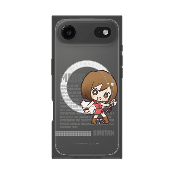 プレミアムスクエアケース with MagSafe［ しろたん×初音ミク - MEIKO - デジタルコード ］