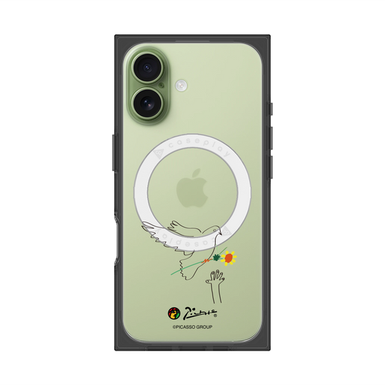 プレミアムスクエアケース with MagSafe［ PICASSO - Dove of Peace ］
