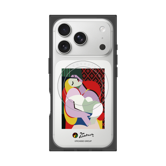 プレミアムスクエアケース with MagSafe［ PICASSO - The dream ］