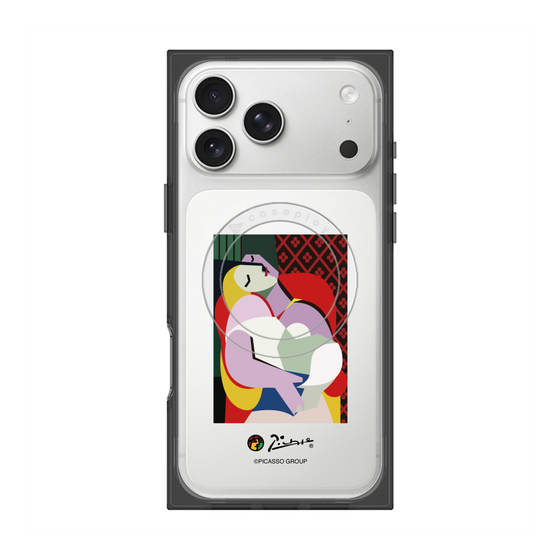 プレミアムスクエアケース with MagSafe［ PICASSO - The dream ］
