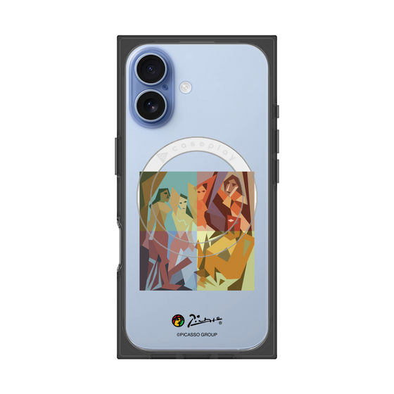 プレミアムスクエアケース with MagSafe［ PICASSO - Les Demoiselles d'Avignon ］
