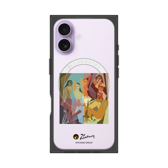 プレミアムスクエアケース with MagSafe［ PICASSO - Les Demoiselles d'Avignon ］