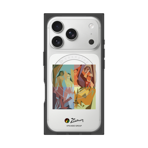 プレミアムスクエアケース with MagSafe［ PICASSO - Les Demoiselles d'Avignon ］