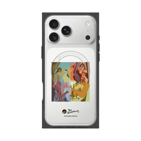プレミアムスクエアケース with MagSafe［ PICASSO - Les Demoiselles d'Avignon ］