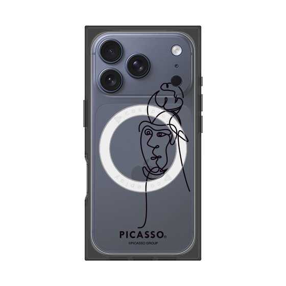 プレミアムスクエアケース with MagSafe［ PICASSO - Self-Portrait ］