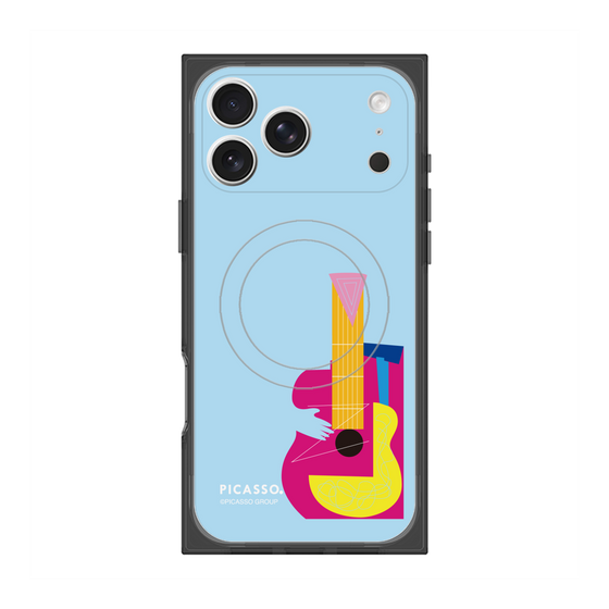 プレミアムスクエアケース with MagSafe［ PICASSO - Guitar ］