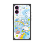 プレミアムスクエアケース with MagSafe［ ぷくぷくあわわちゃん - レインボー ］