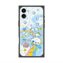 プレミアムスクエアケース with MagSafe［ ぷくぷくあわわちゃん - レインボー ］