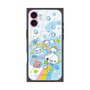 プレミアムスクエアケース with MagSafe［ ぷくぷくあわわちゃん - レインボー ］